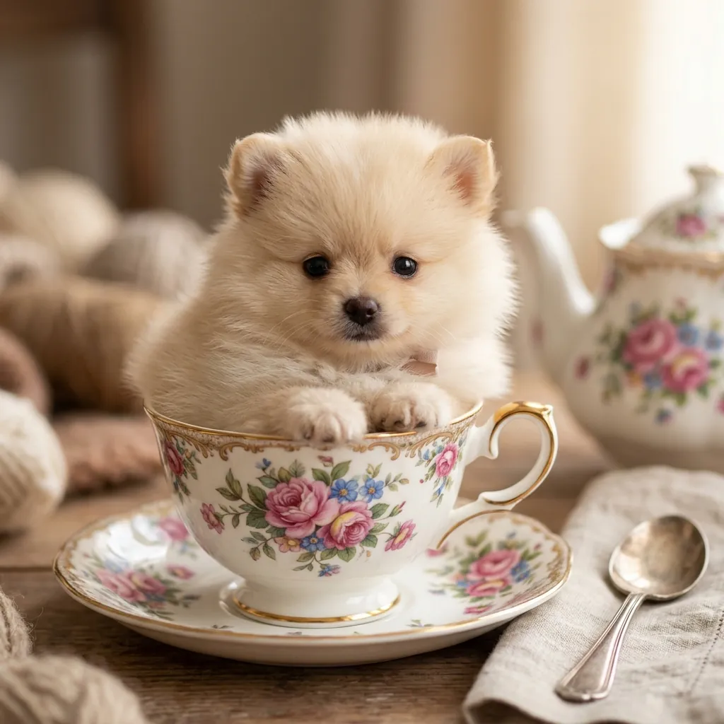 Tacita de té, mini, boo, micro