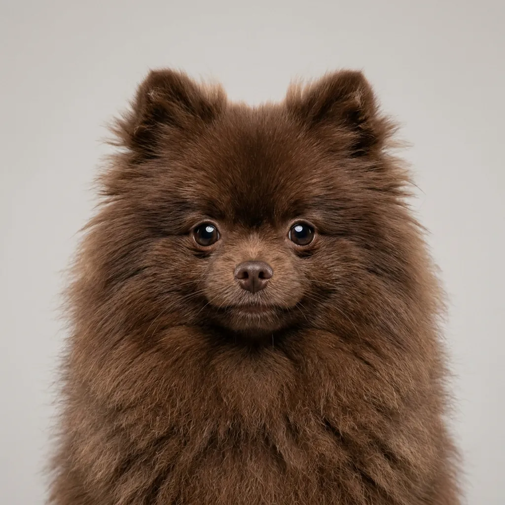 Pomerania marrón